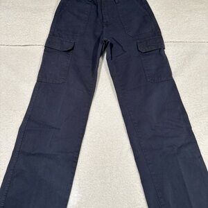 Zara Women’s Dark Navy Cargo Pants